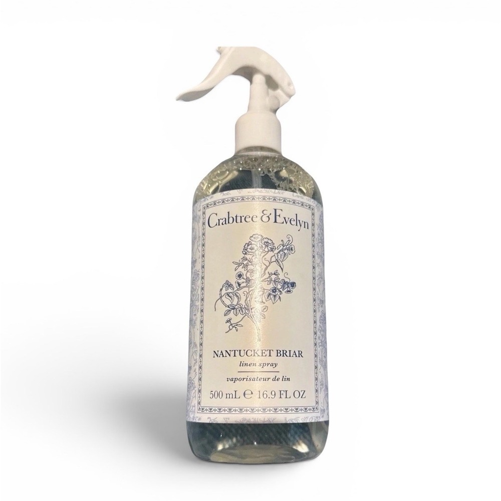Crabtree & Evelyn Nantucket Briar Linen Spray Fabric Mist 16.9 Oz New Sealed